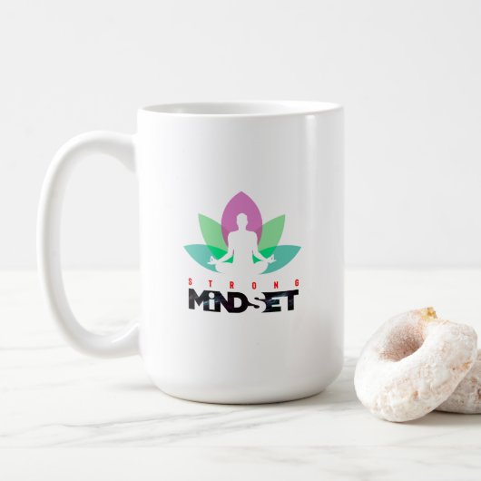 Strong Mindset | Klassische Tasse #15 (Mit Donut)