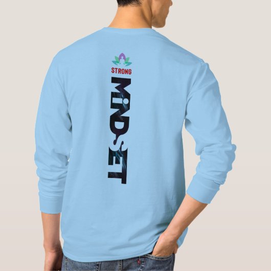 Strong Mindset | Langschläfer T-Shirt (Rückseite)