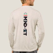 Strong Mindset | Men's Long Sleeve Tri-Blend Shirt (Rückseite)