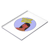 Strong Native Woman Notizblock (Linke Seite)