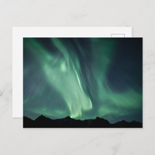 Strong Northern Lights Postkarte