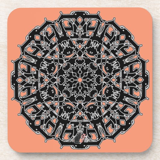 Strong Octa Glyph Dusk Untersetzer (Vorderseite)