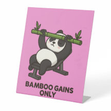 Strong Panda Workout Wallpaper | Motivierend Anim
