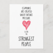 Strong People Inspiration Postkarte (Vorderseite)