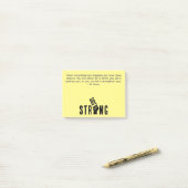 Strong Post-it-Note Post-it Klebezettel (Auf Schreibtisch)