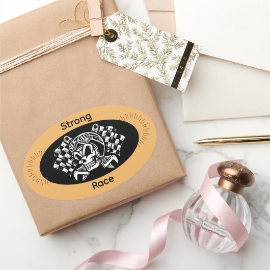 Strong Race Sport Sticker – Power & Speed Athletic (Schenken)