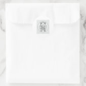 Strong Rhino Sticker (Tasche)
