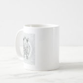 Strong Rhino Sticker Kaffeetasse (Vorderseite Links)