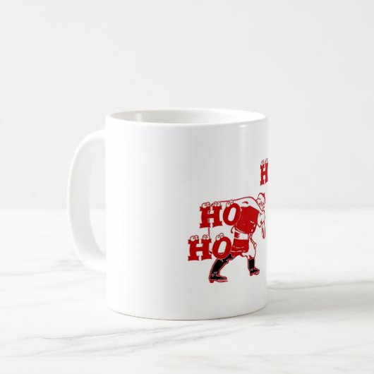 Strong Santa Ho Ho Ho Collection Kaffeetasse (Vorderseite Links)