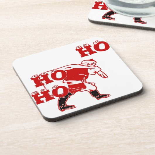 Strong Santa Ho Ho Ho Collection Untersetzer (Linke Seite)