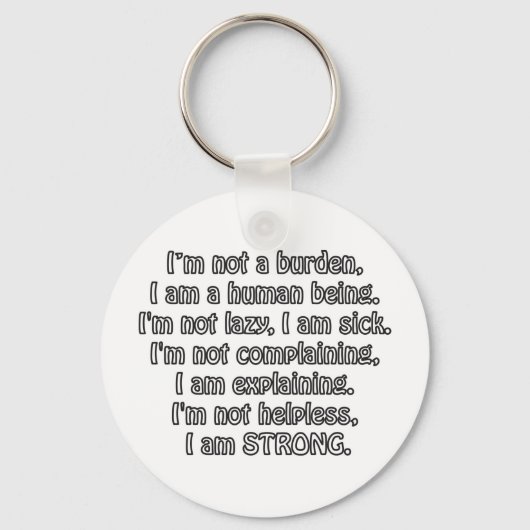 Strong Schlüsselanhänger (Vorderseite)