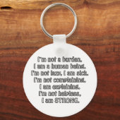 Strong Schlüsselanhänger (Vorderseite)