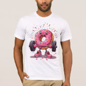 Strong, Sweet & Sprinkled - Funny Donut Gym T-Shir T-Shirt (Vorderseite)