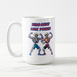 Strong to the Bone – Funny Skeleton Muscle Design Kaffeetasse