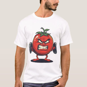 Strong Tomato: Fitness mit einer Drehung T-Shirt