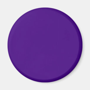 Strong Violet 400080 Color - Add a Name Option Magnet