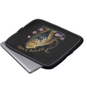 Strong & Wild Jaguar Soul Laptopschutzhülle (Vorne Knopf)