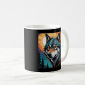Strong Wolf Kaffeetasse (VorderseiteRechts)