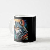 Strong Wolf Kaffeetasse (Vorderseite Links)