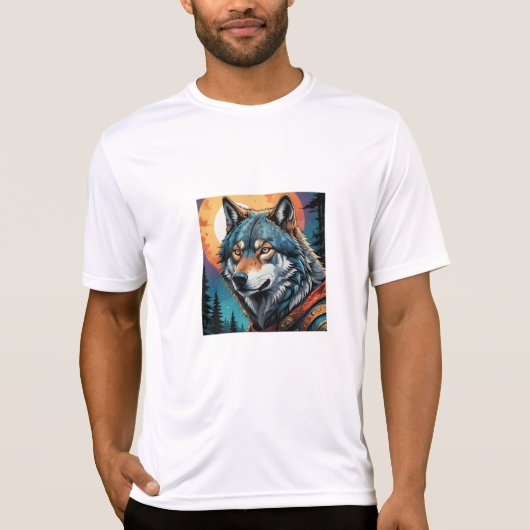 Strong Wolf T-Shirt (Vorderseite)