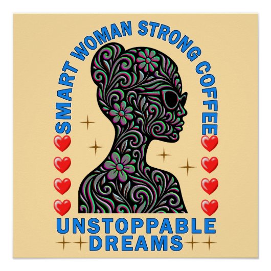 strong woman poster (Vorderseite)