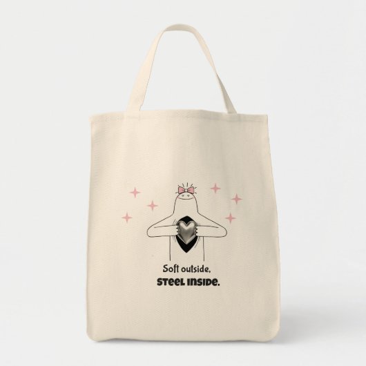 Strong Women Empowerment Tote Bag Tragetasche (Vorne)