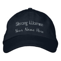 Strong Women Personalisiert Navy-Hat Stilvolle Wom