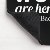 Strong Women Ruth Bader Ginsburg Feministenpreis Mousepad (Ecke)