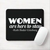 Strong Women Ruth Bader Ginsburg Feministenpreis Mousepad (Mit Mouse)