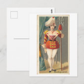 Strong Women Series #17: Bodyguard Vintag Postkarte (Vorne/Hinten)