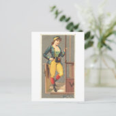 Strong Women Series #50: Conductor Vintag Postkarte (Stehend Vorderseite)