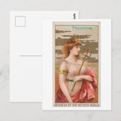 Strong Women Series #53: Proserpina Vintag Postkarte (Vorne/Hinten)