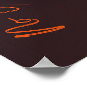 Strong women, strong world - inspirierendes Poster (Ecke)