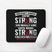 Strong zu sein ist die einzige Chocolate Zellaware Mousepad (Mit Mouse)