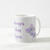 Stronger als Lupus Kaffeetasse (VorderseiteRechts)