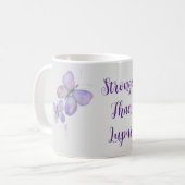 Stronger als Lupus Kaffeetasse (Vorderseite Links)