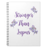 Stronger als Lupus Notizblock (Vorderseite)