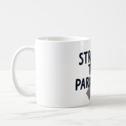 Stronger als Parkinson Kaffeetasse (Links)