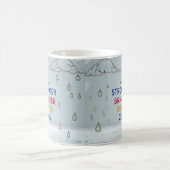 Stronger Brighter Better 2026 | Surreal Sketch Art Kaffeetasse (Mittel)