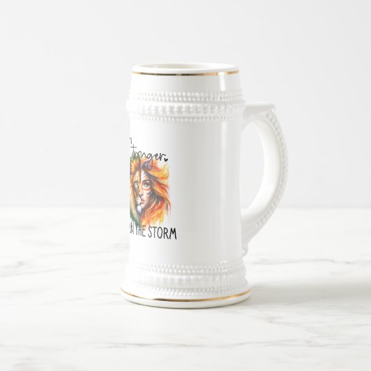 Stronger-Gift-Tasse Bierglas (VorderseiteRechts)