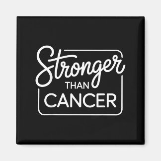 Stronger Than Cancer - Survivor Warrior Fighter Magnet