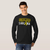 Stronger Than Sarcoma Sarcoma Survivor T-Shirt (Vorne ganz)