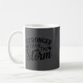 Stronger Than The Motivational Insrational Sitive Kaffeetasse (Links)