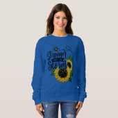 Stronger than the storm  sweatshirt (Vorne ganz)