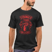 Stronger than your ecuses gift T-Shirt (Vorderseite)