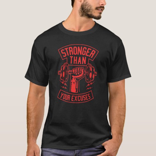 Stronger than your ecuses  gift T-Shirt (Vorderseite)
