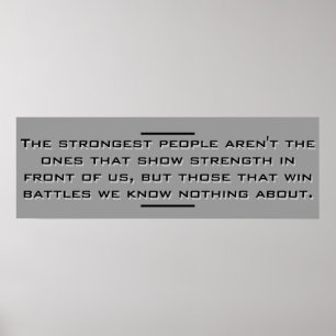 Strongest People Poster
