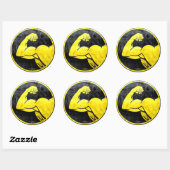 StrongHands ステッカー オリジナル Runder Aufkleber (Blatt)