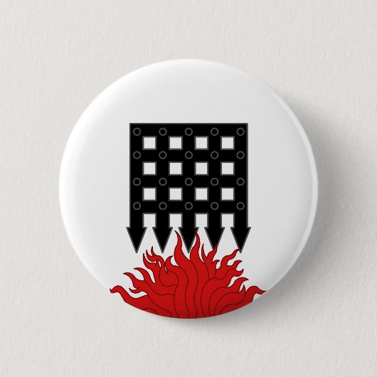 Stronghold des Abzeichens Hellsgate Populace Button (Vorderseite)