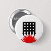 Stronghold des Abzeichens Hellsgate Populace Button (Vorne & Hinten)